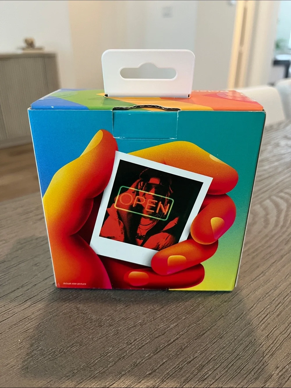 Polaroid Go Instant Camera Box - Black with Rainbow Packaging